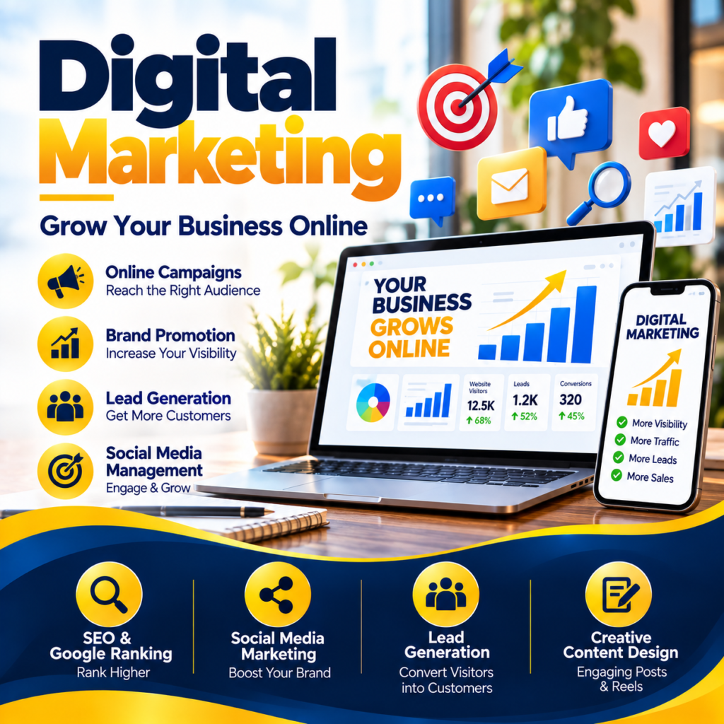 digital marketing growth dashboard