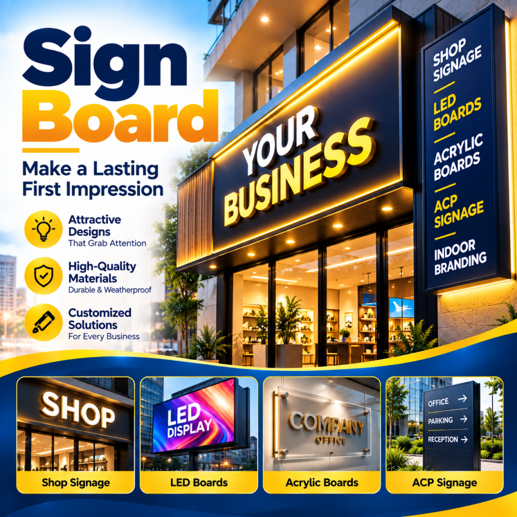 modern signage services ad